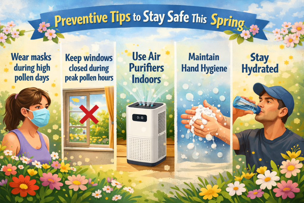 Preventive Tips to Stay Safe This Spring