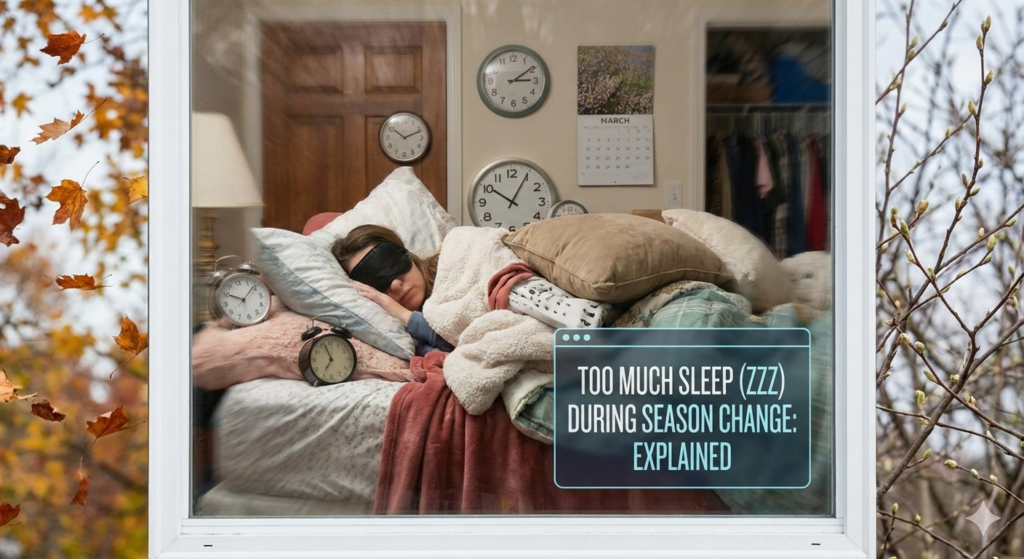 Too Much Sleep (ZZZ) During Season Change Explained