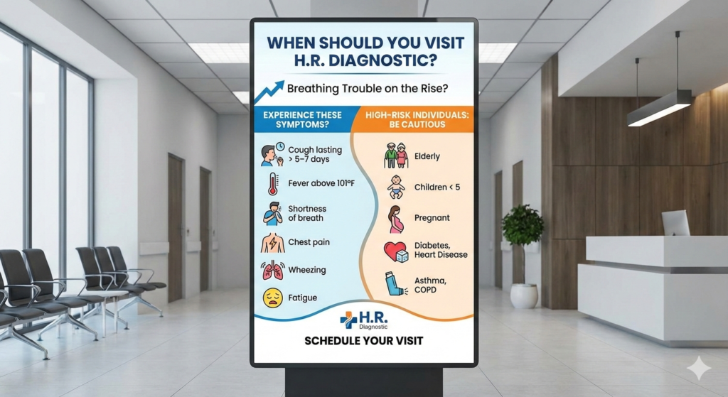 When Should You Visit H.R. Diagnostic for Breathing Trouble on the Rise?