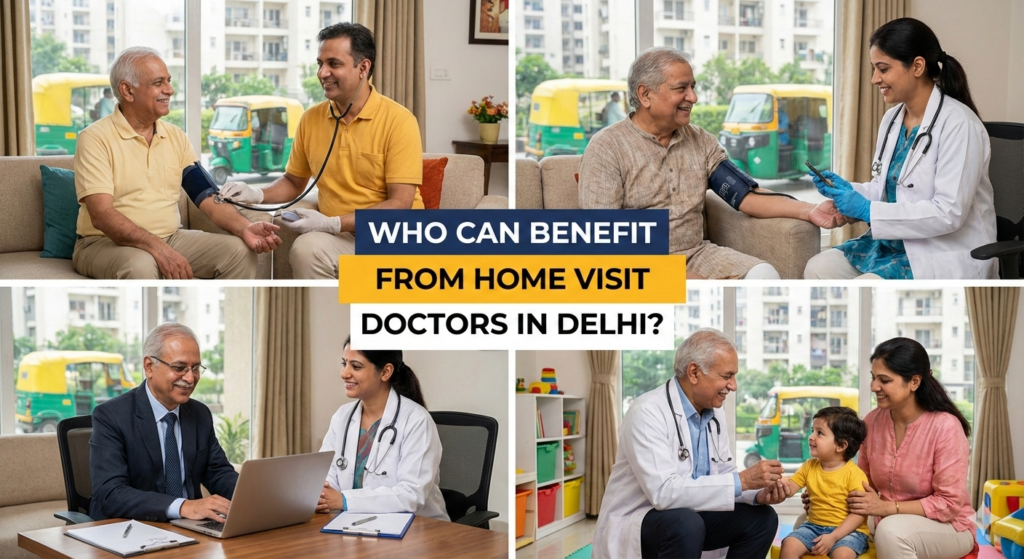 Who Can Benefit from Home Visit Doctors in Delhi?