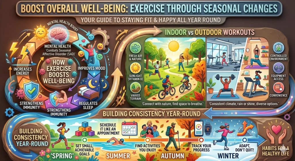 How Exercise Helps Boost Overall Well-being During Seasonal Changes