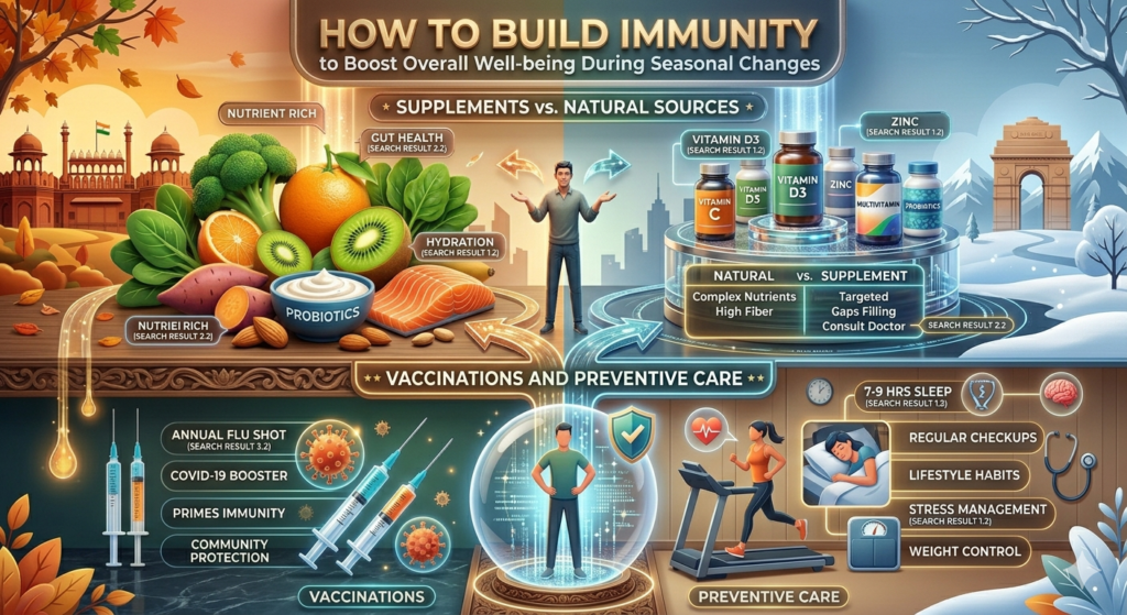 How To Build Immunity to Boost Overall Well-being During Seasonal Changes