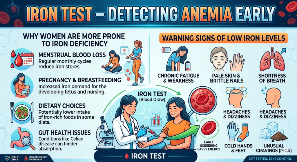 Iron Test – Detecting Anemia Early