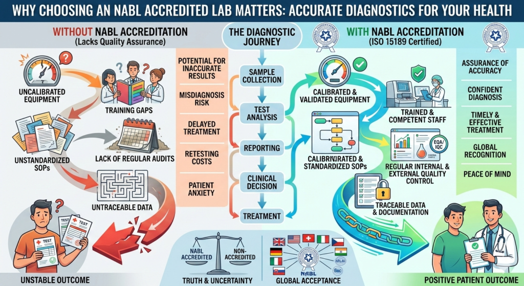 Why Choosing an NABL Accredited Lab Matters for Accurate Diagnostics