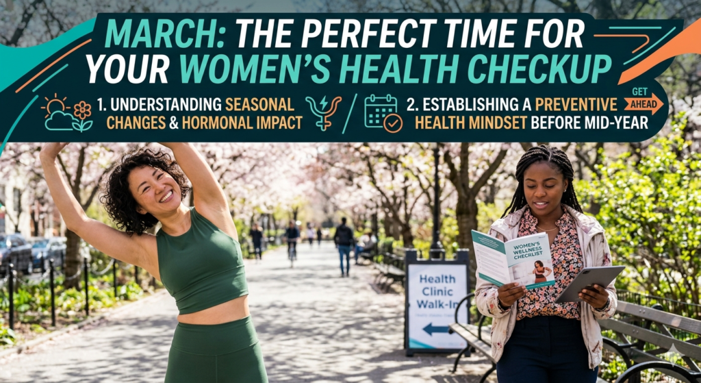 Why March Is the Perfect Time for Women’s Health Checkups