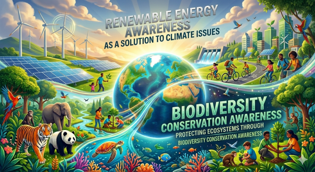 Biodiversity Conservation Awareness and Renewable Energy Awareness