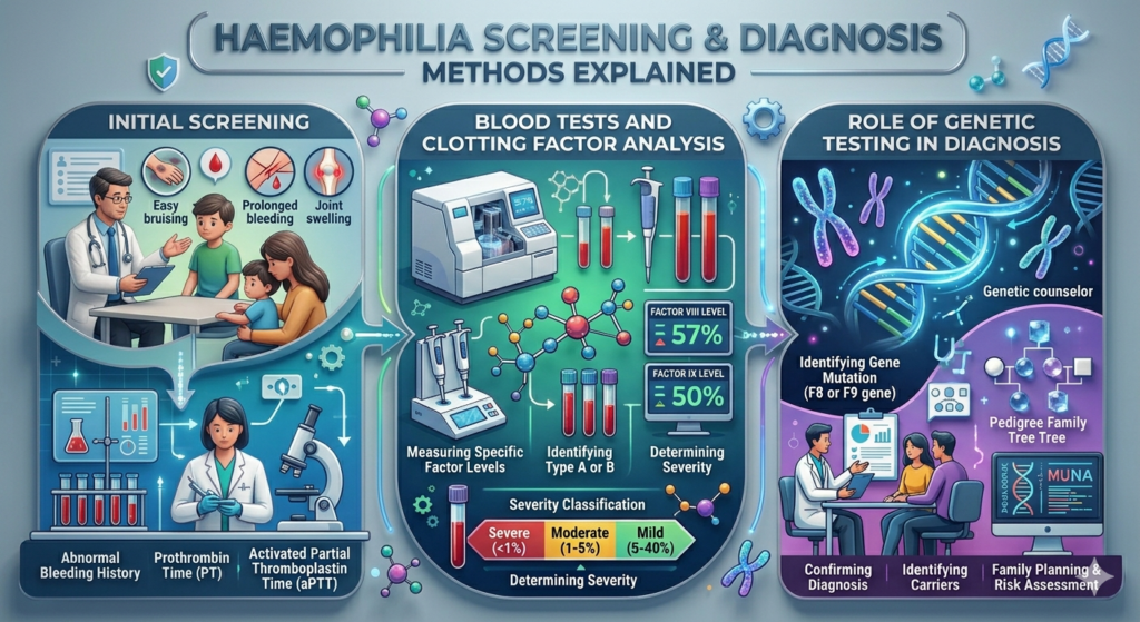 Haemophilia Screening and Diagnosis Methods Explained