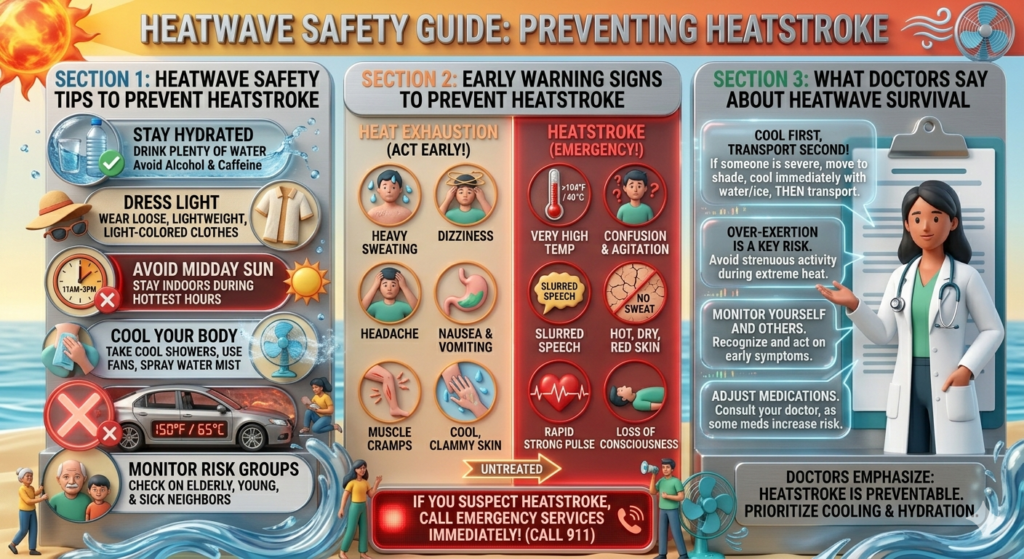 Heatwave Safety Tips to Prevent Heatstroke