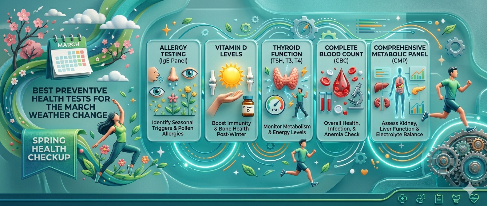 Best Preventive Health Tests to Take During March Weather Change