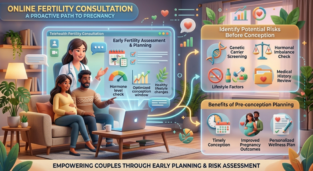 Role of Online Fertility Consultation Before Pregnancy