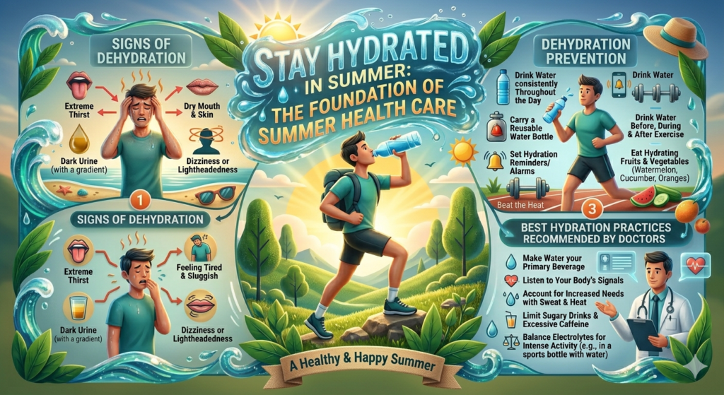 Stay Hydrated in Summer