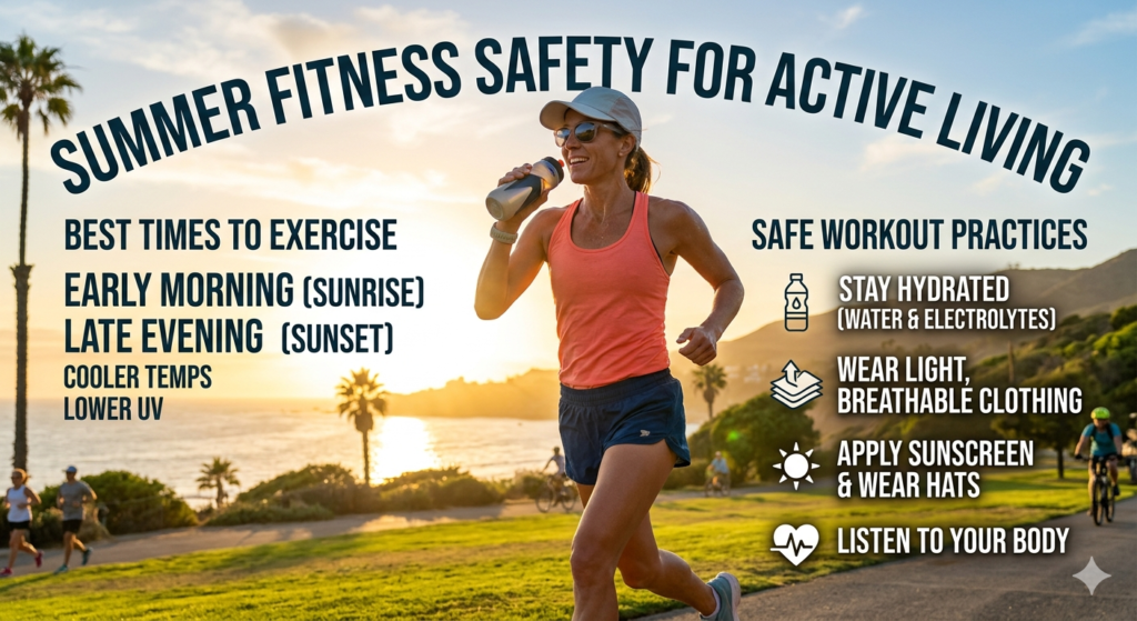 Summer Fitness Safety for Active Living