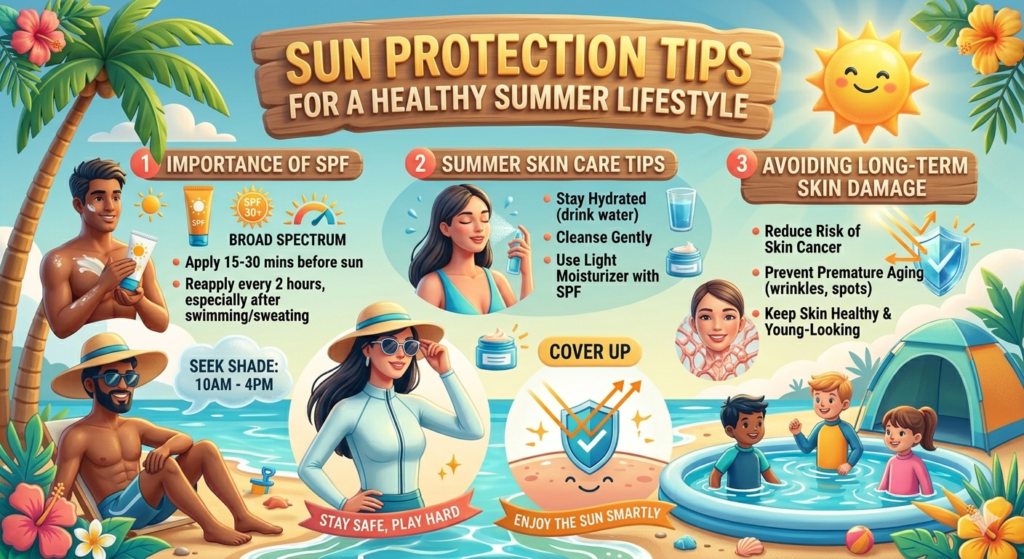 Sun Protection Tips for a Healthy Summer Lifestyle