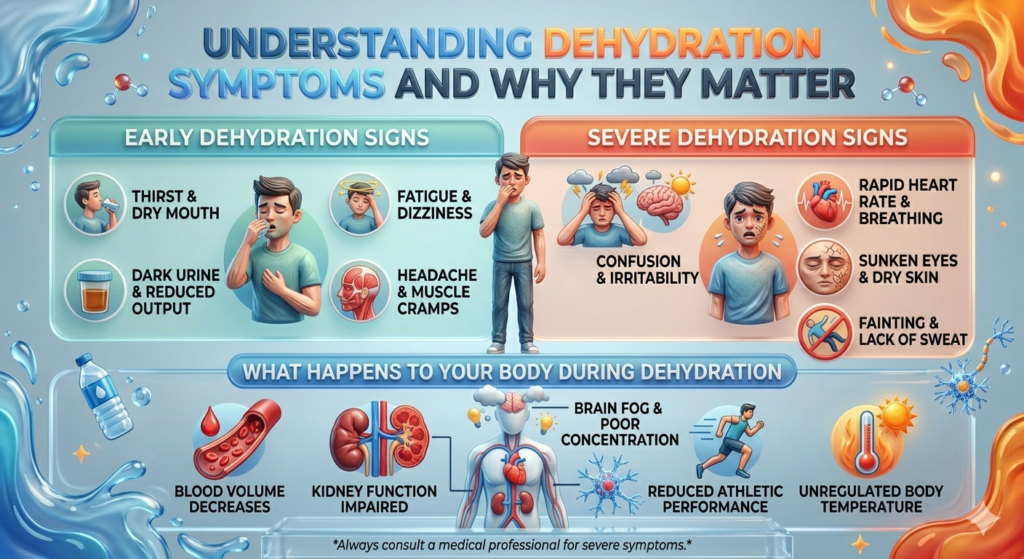 Understanding Dehydration Symptoms and Why They Matter