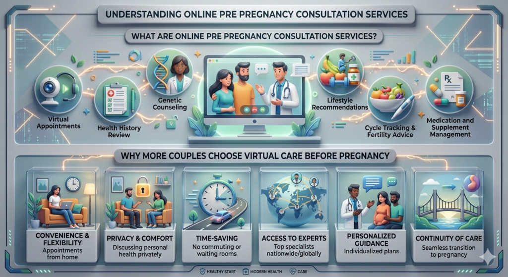 Understanding Online Pre Pregnancy Consultation Services