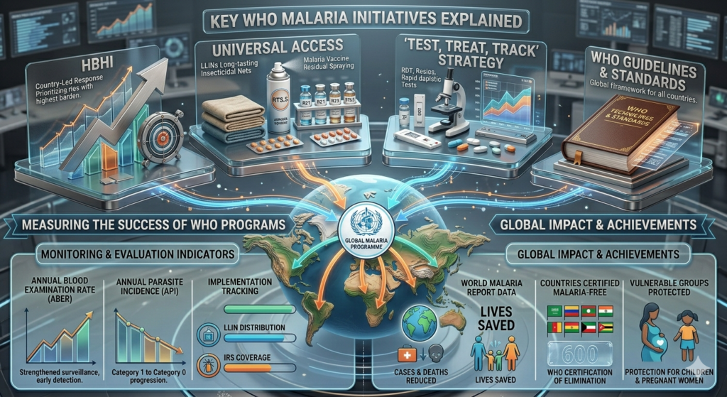 WHO Malaria Initiatives and Their Global Influence