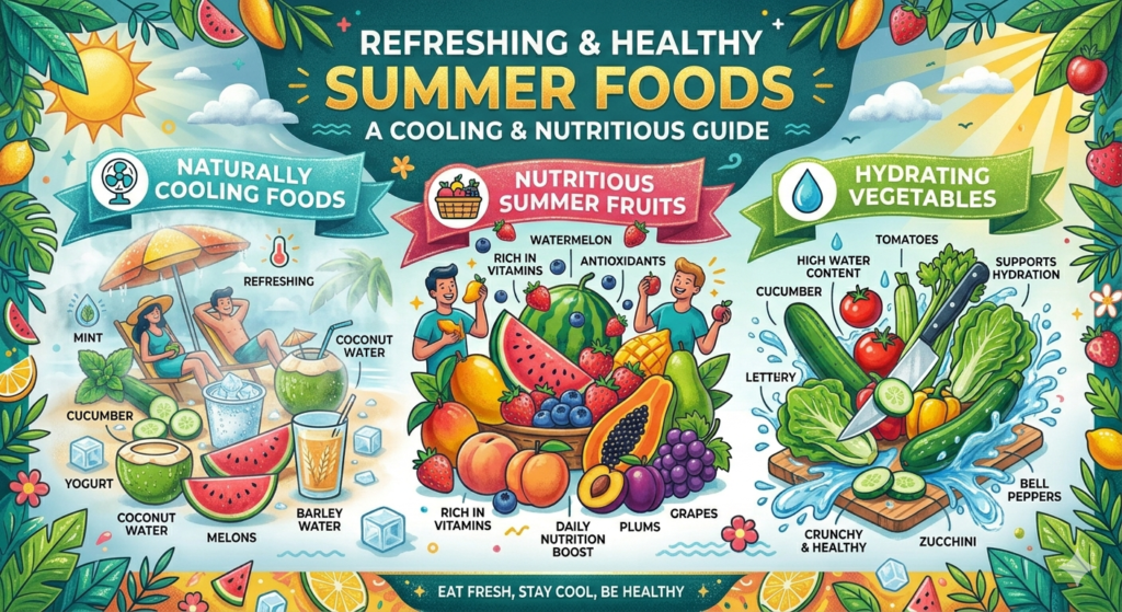 Healthy Summer Foods That Naturally Cool the Body