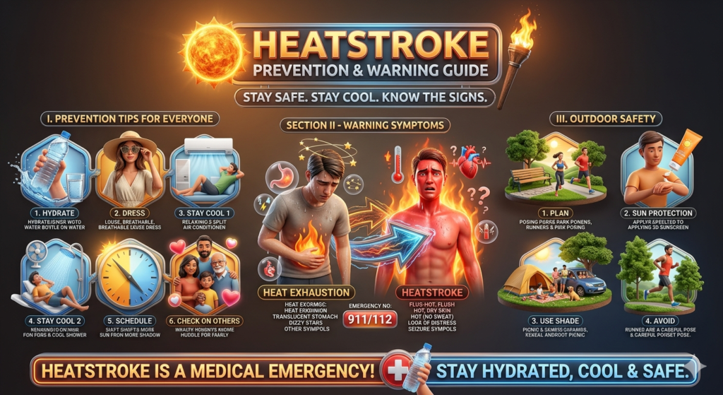 Heatstroke Prevention Tips Everyone Should Follow