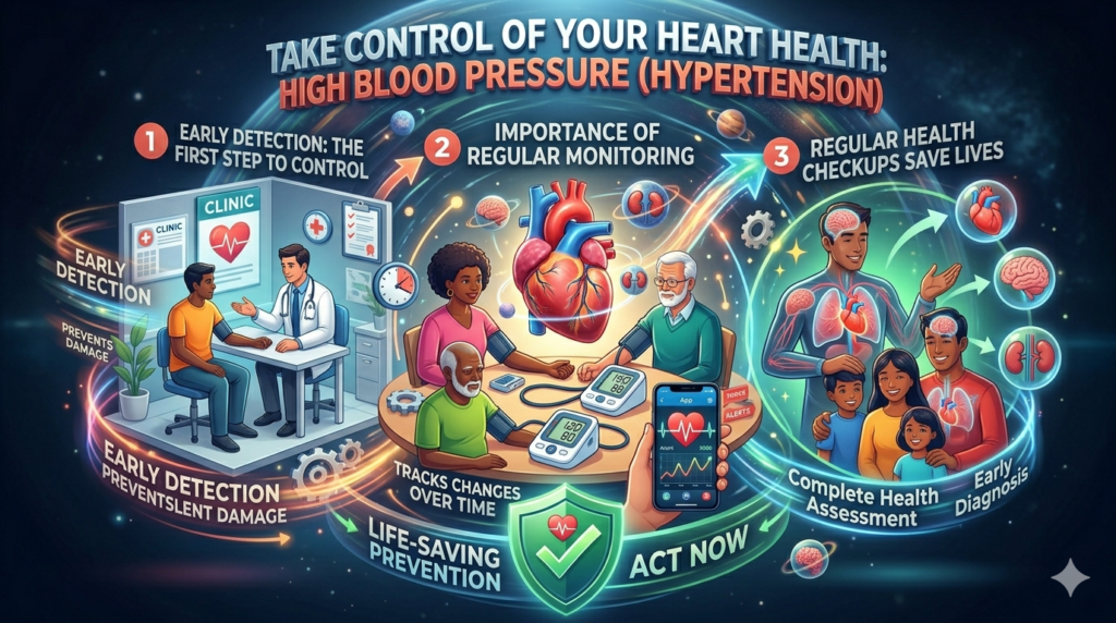 High Blood Pressure Control Starts With Early Detection