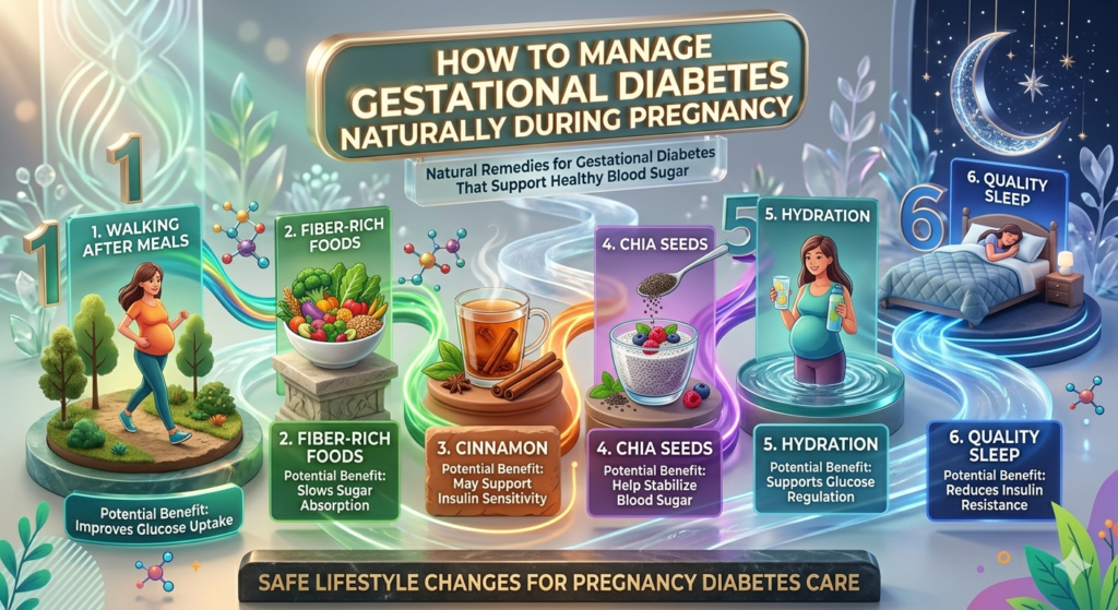 How to Manage Gestational Diabetes Naturally During Pregnancy