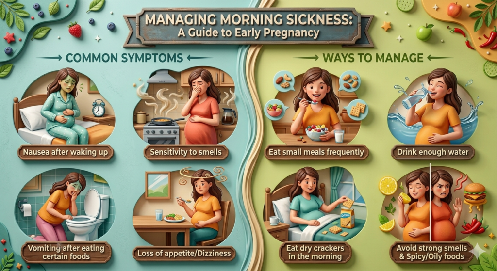 Morning Sickness Symptoms During Early Pregnancy