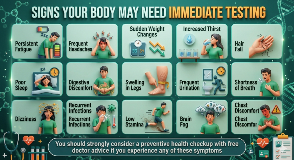 Signs Your Body May Need Immediate Testing