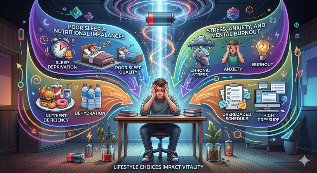 Weakness and Fatigue Causes Linked to Lifestyle