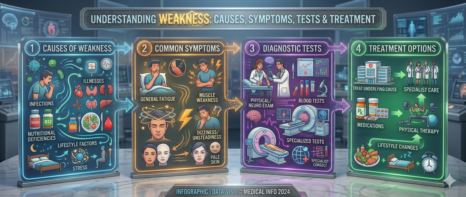 Causes of Weakness