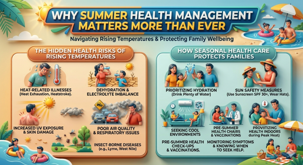 Why Summer Health Management Matters More Than Ever