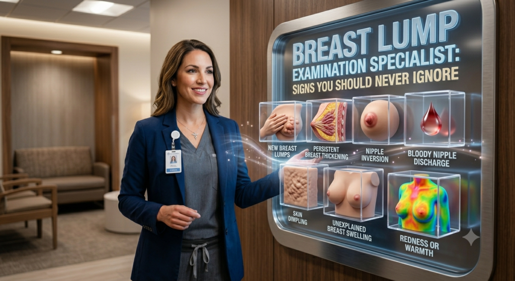 Breast Lump Examination Specialist