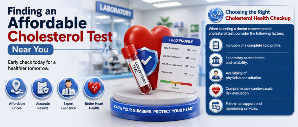 Finding an Affordable Cholesterol Test Near You