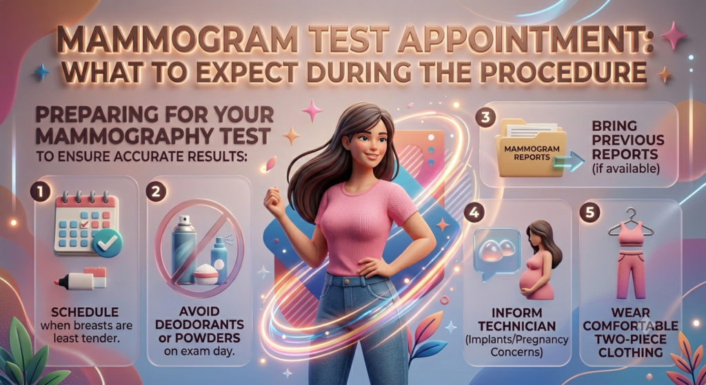 Mammogram Test Appointment