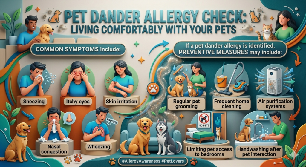 Pet Dander Allergy Check
