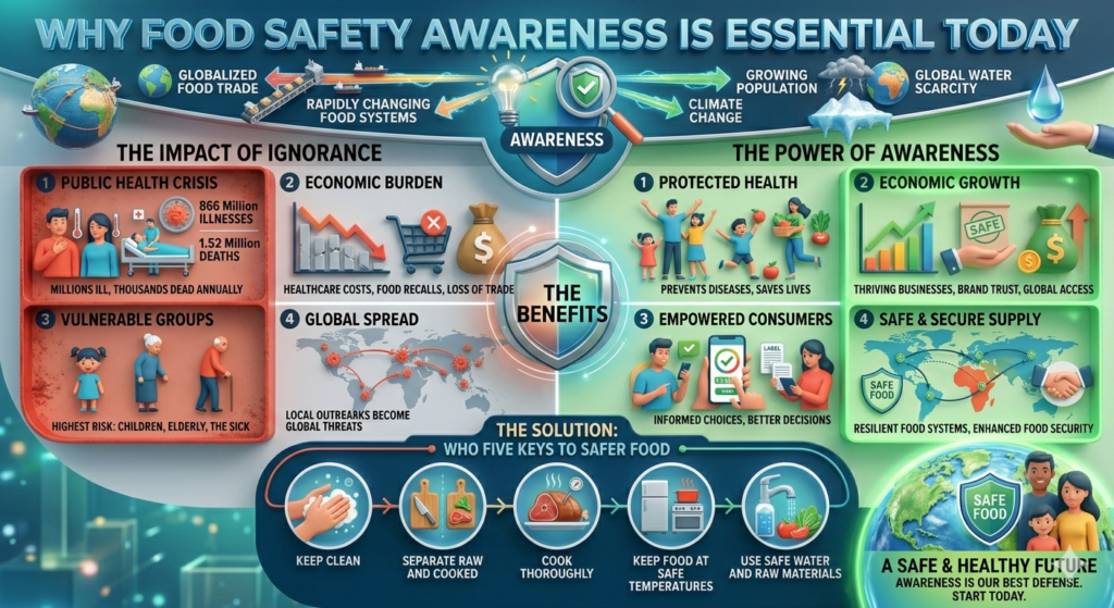 Why Food Safety Awareness Is Essential Today