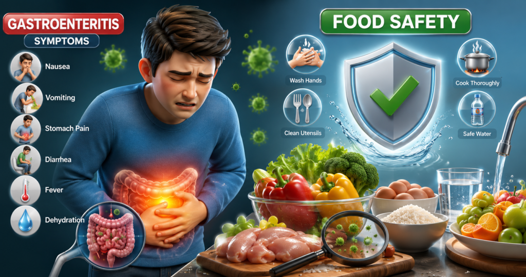 Gastroenteritis Symptoms and Food Safety