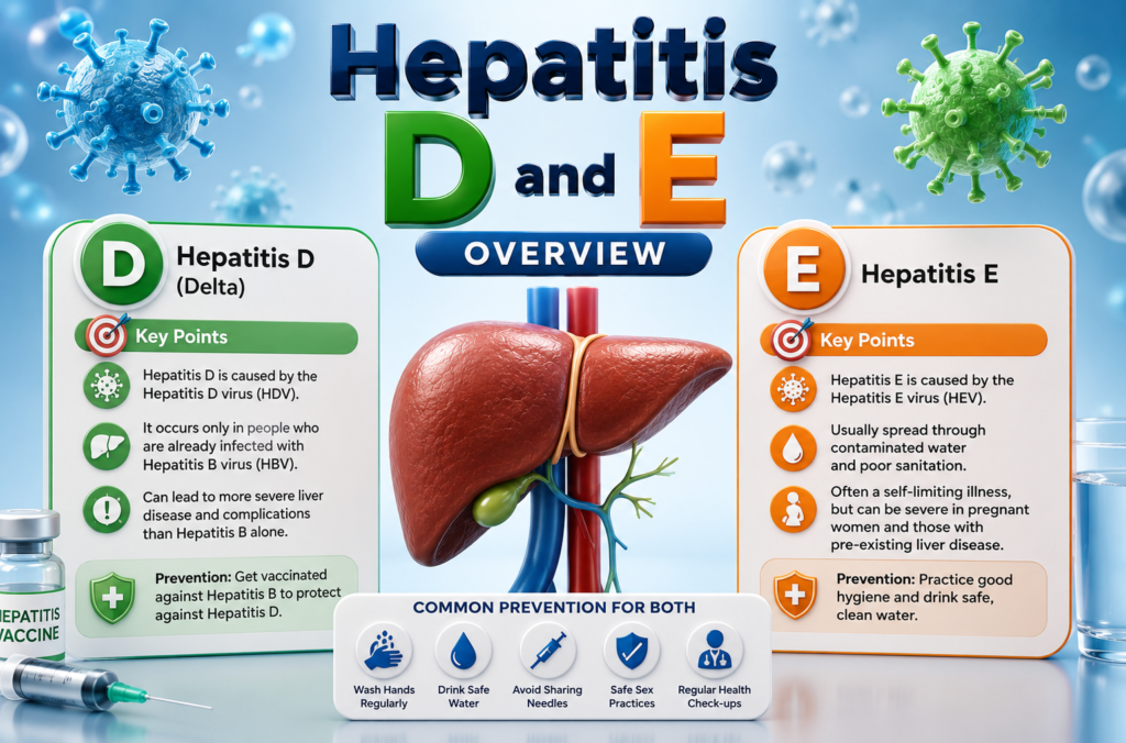 Hepatitis D and E Overview
