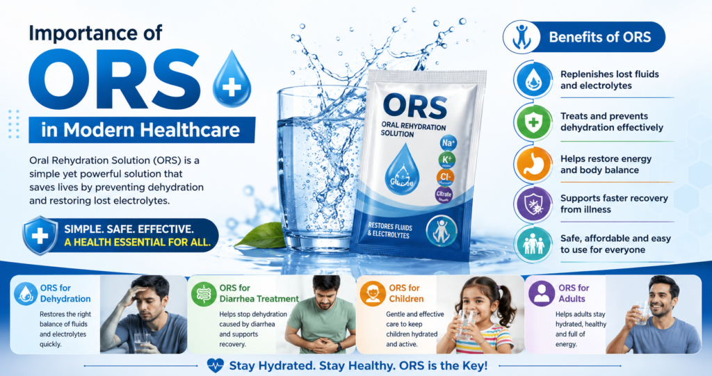 Importance of ORS in Modern Healthcare