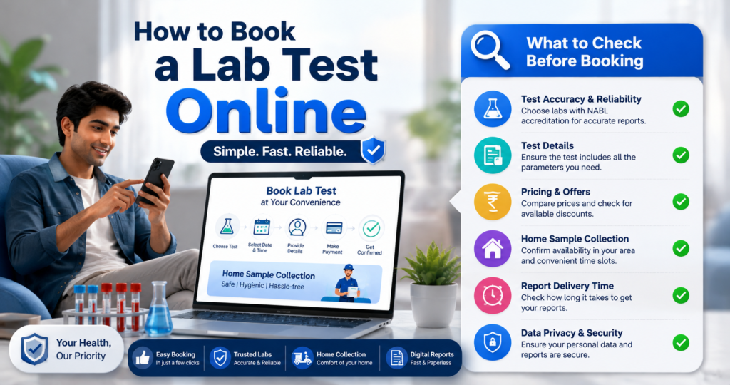 How to Book a Lab Test Online