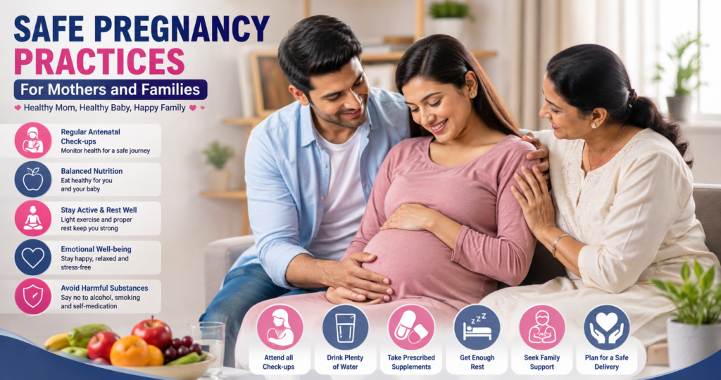 Safe Pregnancy Practices for Mothers and Families