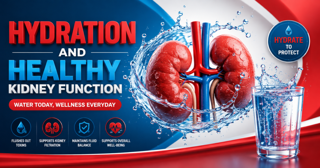 Hydration and Healthy Kidney Function