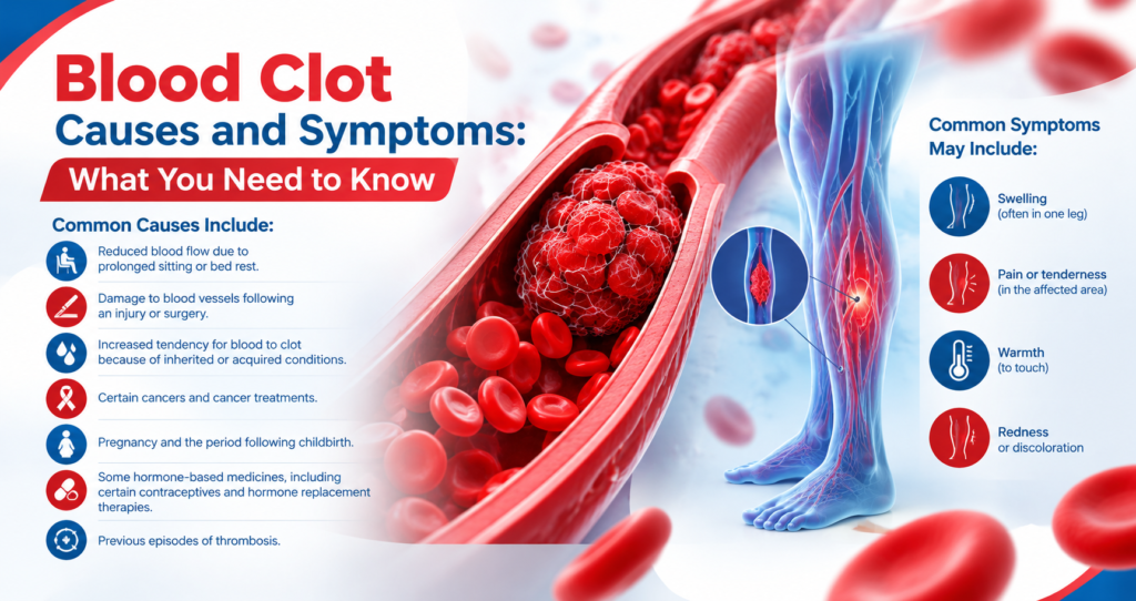 Blood Clot Causes and Symptoms